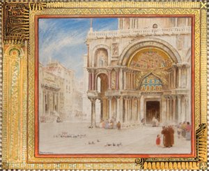 Pietro e Giovanni alla Porta del Tempio, San Marco, Venezia, c.1872