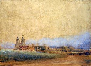 Reculver, Kent da Albert Goodwin
