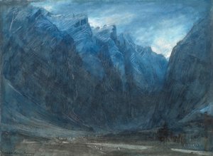 Valle di Romsdal, Norvegia da Albert Goodwin