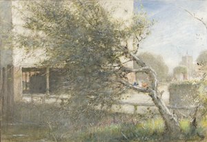 Sturry vicino Canterbury da Albert Goodwin