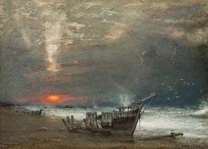La fine della giornata da Albert Goodwin