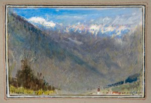 Trafoi in Tirolo da Albert Goodwin