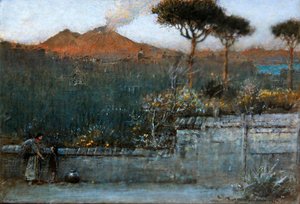 Vesuvio da Albert Goodwin