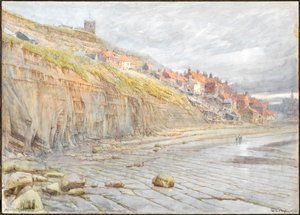 Whitby (acquerello con inchiostro) da Albert Goodwin