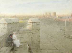 York, storia antica da Albert Goodwin