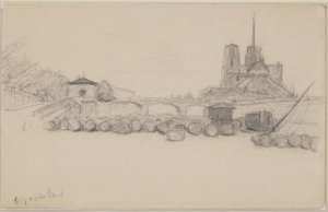 Notre Dame vista da est da Albert Gottschalk