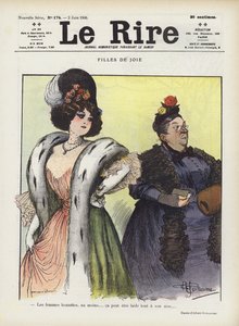 Illustrazione per Le Rire da Albert Guillaume