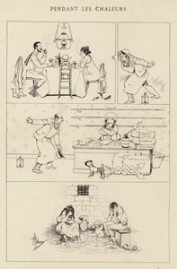 Durante il caldo da Albert Guillaume