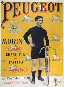 Poster pubblicitario per le biciclette 