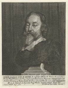Busto di Simon Paulli da Albert Haelwegh