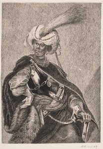Un africano in armatura da Albert Haelwegh