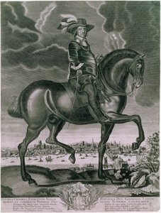 Ritratto equestre di Oliver Cromwell
