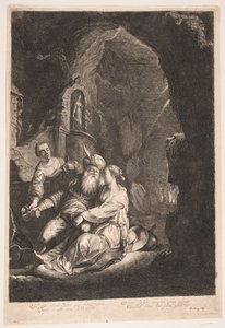 Lot e le sue figlie da Albert Haelwegh