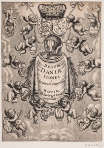 Frontespizio per "Regum Daniæ Icones", 1646