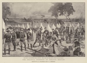 Le difese coloniali della Gran Bretagna da Albert Henry Fullwood