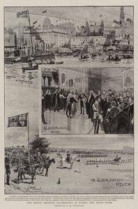 Celebrazioni del compleanno della Regina a Sydney, Nuovo Galles del Sud da Albert Henry Fullwood