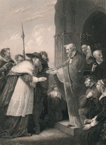 Il Cardinale Wolsey entra nell