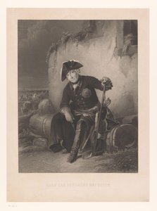 Federico il Grande dopo la battaglia di Kolin da Albert Henry Payne