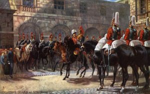 Cambio della guardia a Whitehall da Albert Henry and Payne Payne