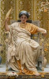 Una riflessione - Uno sguardo di tristezza su un volto riposato - Non ha preoccupazioni - Una cosa ereditaria nella razza, arriva all