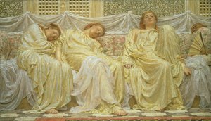 Sognatori, 1882 da Albert Joseph Moore
