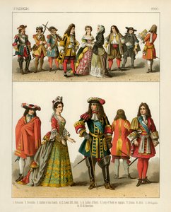 Costumi francesi 1600 da Albert Kretschmer