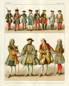 Costumi francesi 1700-1750