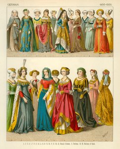 Costume tedesco 1450-1500