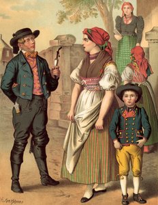 Costume tedesco, Bohmen, Hayd da Albert Kretschmer