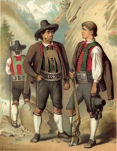 Costume tedesco, Tirolo, Passeyer da Albert Kretschmer