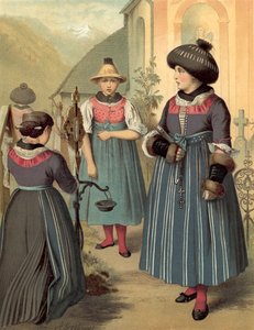 Costume tedesco, Tirolo, Passeyer da Albert Kretschmer