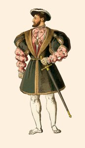 Re Francesco I di Francia, 1547 da Albert Kretschmer