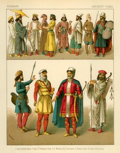 Costumi persiani da Albert Kretschmer