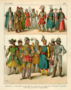 Costume slavo 1500 da Albert Kretschmer