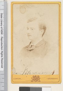 John Edward Redmond, nazionalista irlandese, c. novembre 1883 da Albert Lomer