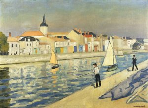 Pescatori a Chaume da Albert Marquet