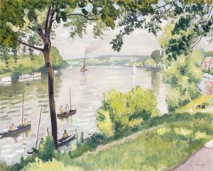 Riva a Triel (Il rimorchiatore)