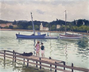 Bambini e Barche a Vela da Albert Marquet