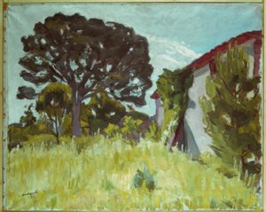 La Villa Demiere a Saint-Tropez da Albert Marquet