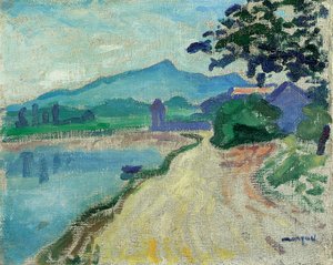Dintorni di Saint-Jean-de-Luz, la Mattina da Albert Marquet