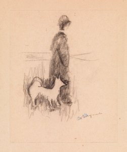 Figura e Cane da Albert Marquet