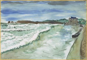 Hendaye, la spiaggia e il casinò da Albert Marquet