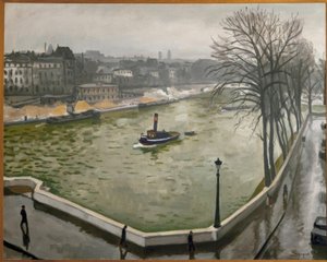 La Senna a Parigi da Albert Marquet