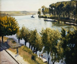 La Senna a la Frette Montigny da Albert Marquet