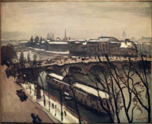 Le banchine della Senna da Albert Marquet
