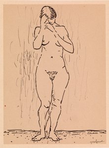 Donna Nuda in Piedi da Albert Marquet