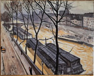 Parigi in inverno (Quai de Bourbon) da Albert Marquet