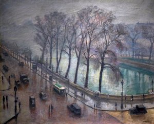 Parigi, il Quai Conti in autunno da Albert Marquet