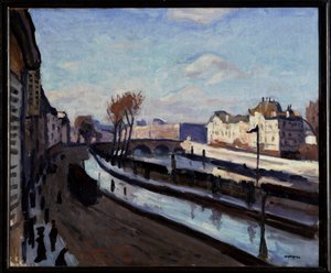 Parigi, il Quai des Grands-Augustins da Albert Marquet