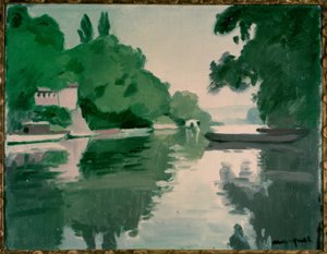 Paesaggio a Chenevières da Albert Marquet